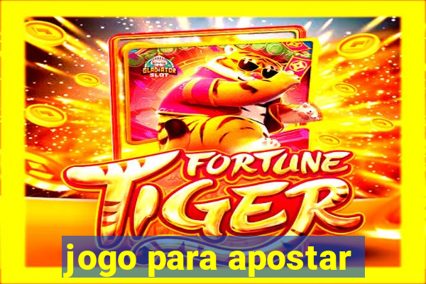 jogo para apostar