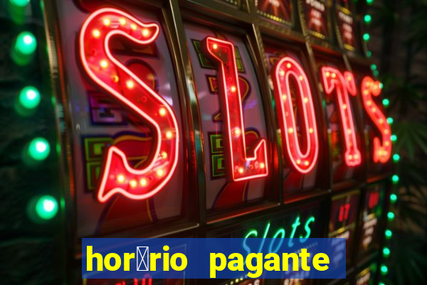 hor谩rio pagante fortune rabbit