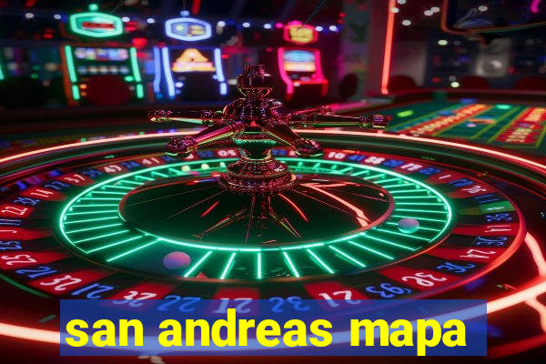 san andreas mapa