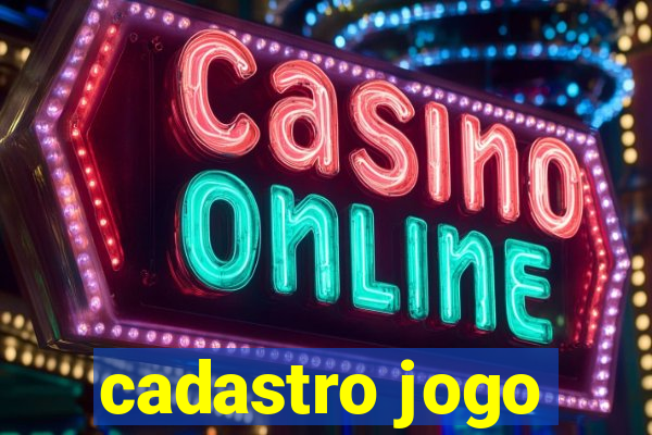 cadastro jogo