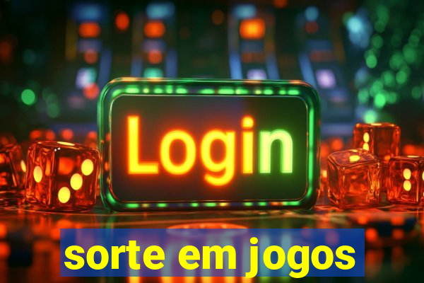 sorte em jogos