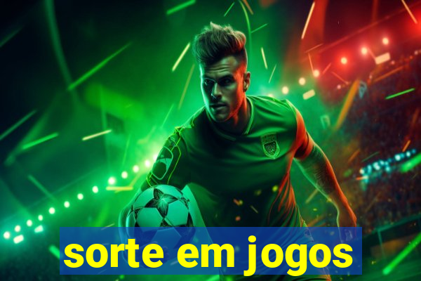 sorte em jogos