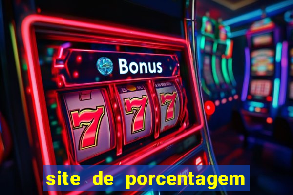 site de porcentagem de jogos slots