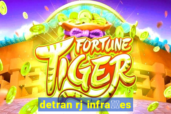 detran rj infra莽玫es