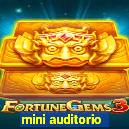 mini auditorio