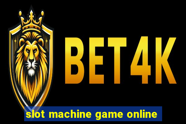 slot machine game online