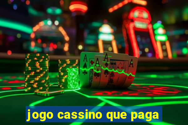 jogo cassino que paga