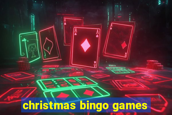 christmas bingo games