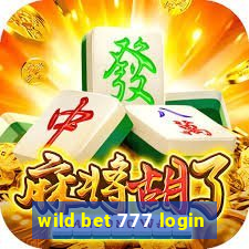 wild bet 777 login