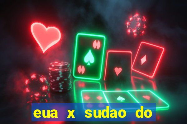 eua x sudao do sul estatisticas