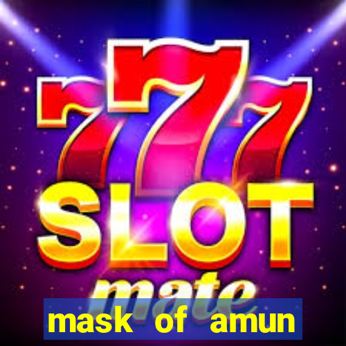 mask of amun online slot