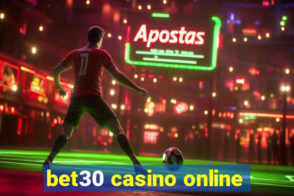 bet30 casino online