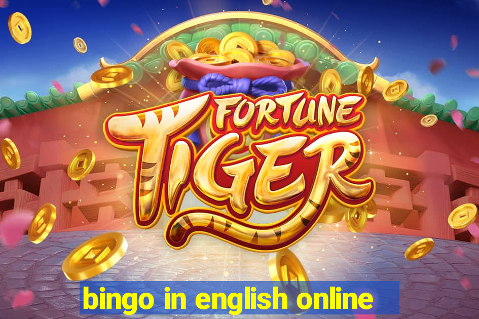 bingo in english online