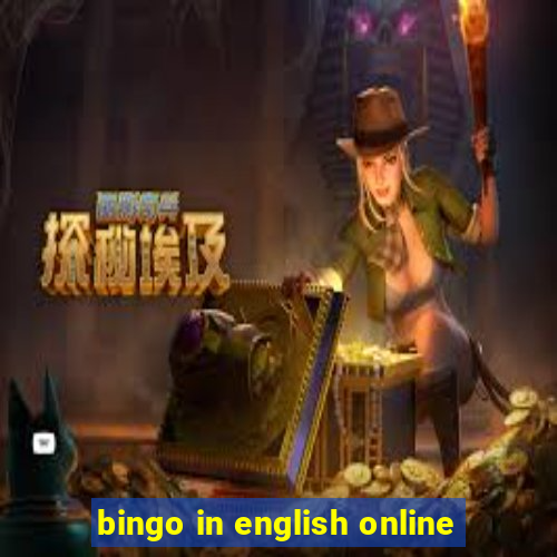 bingo in english online