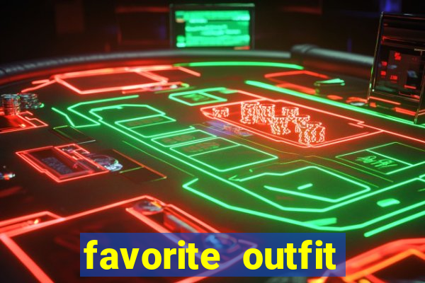 favorite outfit kinks bingo