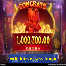 wild horse pass bingo