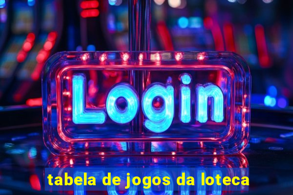 tabela de jogos da loteca