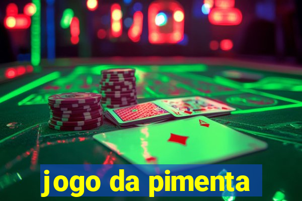 jogo da pimenta