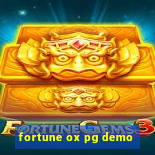 fortune ox pg demo