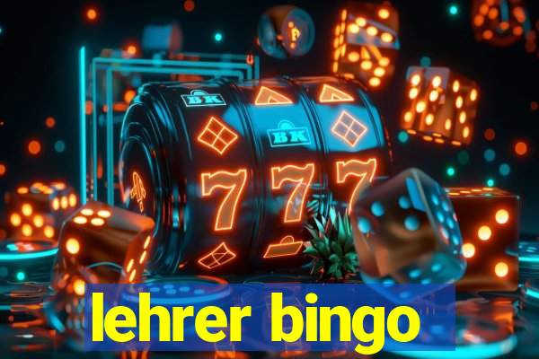 lehrer bingo