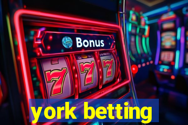 york betting