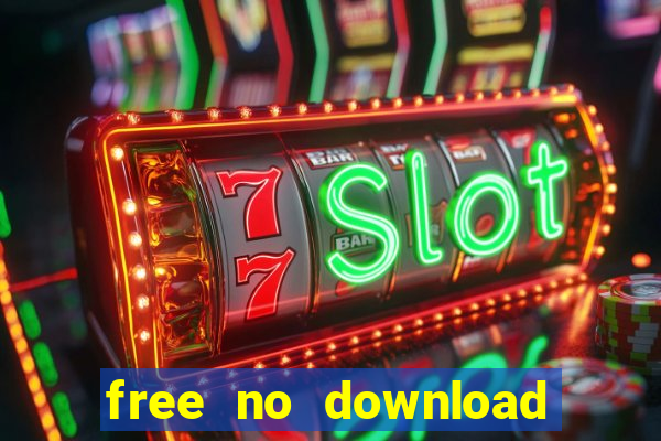 free no download bingo games