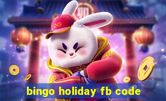 bingo holiday fb code