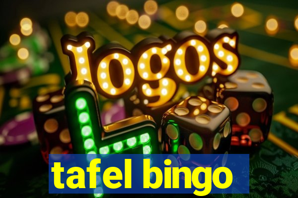 tafel bingo