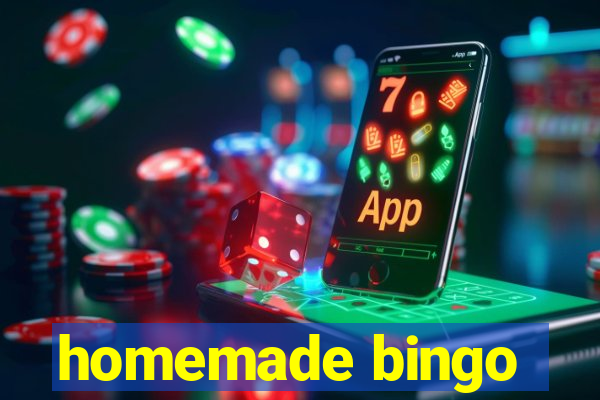 homemade bingo