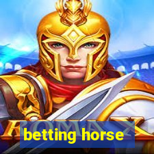 betting horse