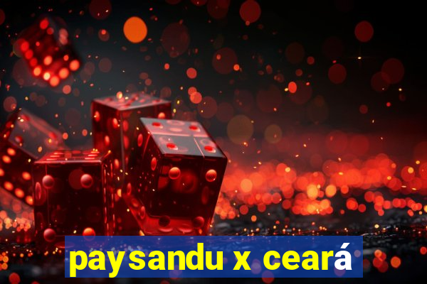 paysandu x ceará