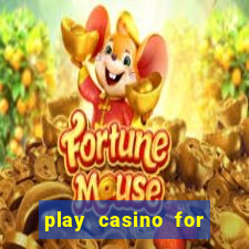 play casino for real money online