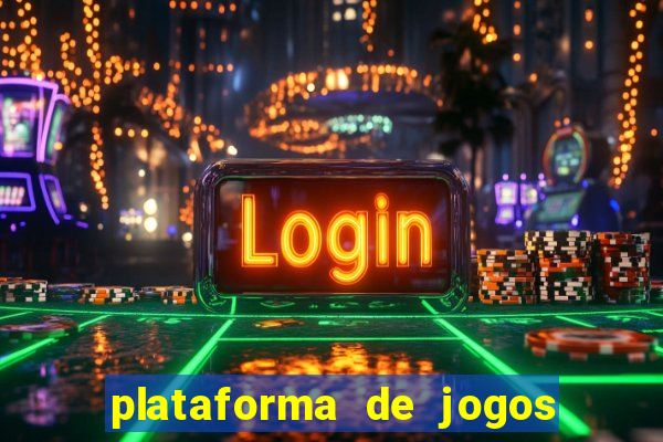 plataforma de jogos de aposta slots