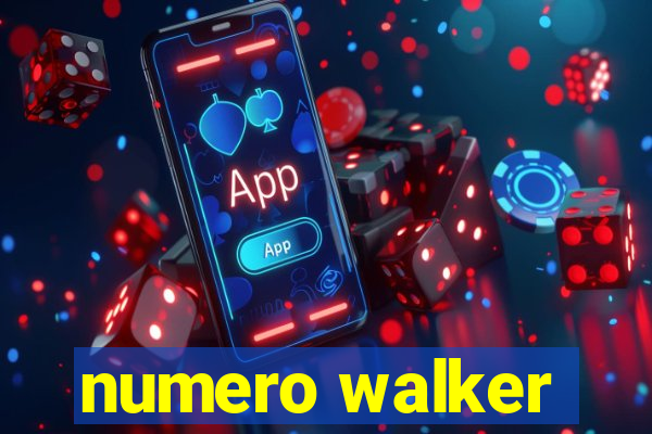 numero walker