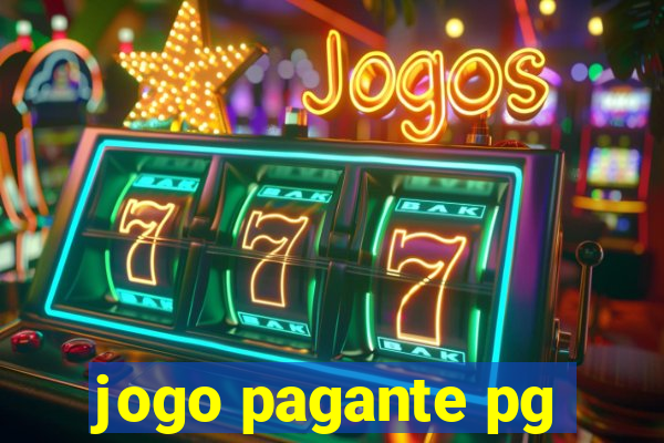 jogo pagante pg