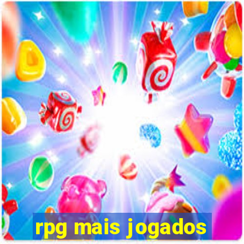 rpg mais jogados