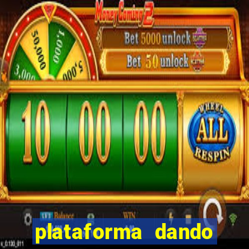 plataforma dando bonus no cadastro