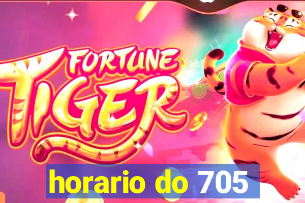 horario do 705