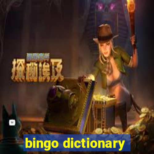 bingo dictionary