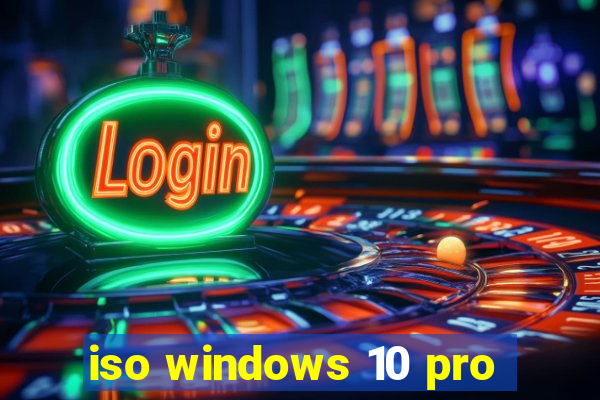 iso windows 10 pro