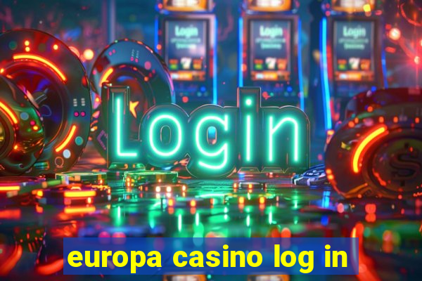 europa casino log in