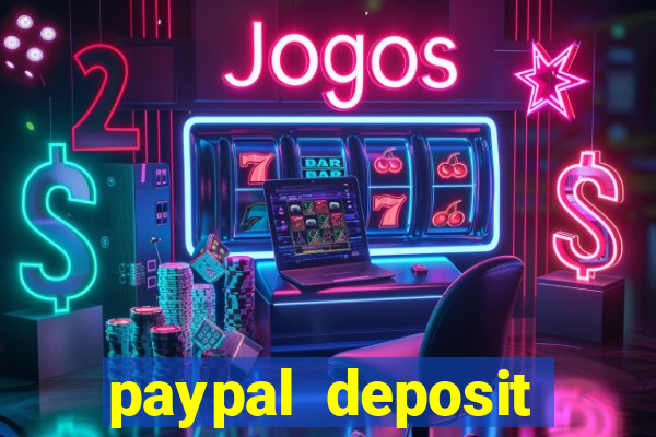 paypal deposit online casino