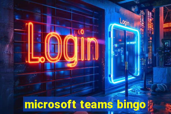 microsoft teams bingo