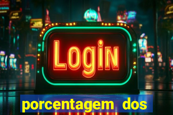 porcentagem dos jogos slots pg