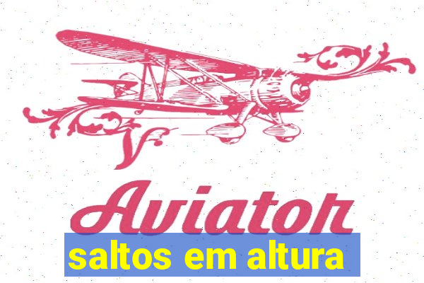 saltos em altura