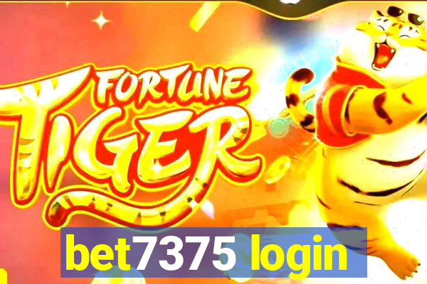 bet7375 login