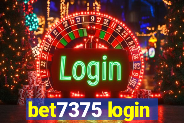 bet7375 login