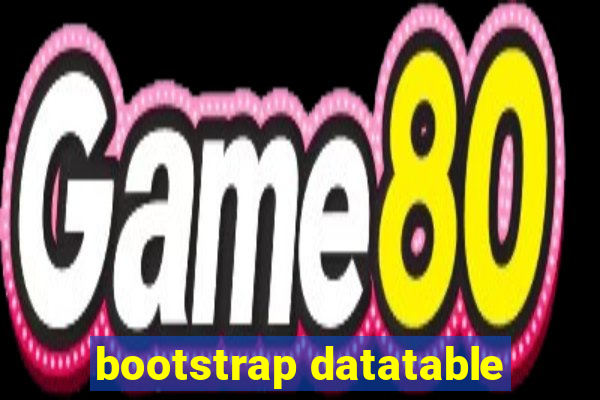 bootstrap datatable