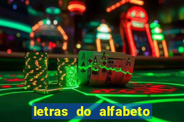 letras do alfabeto personalizadas para imprimir