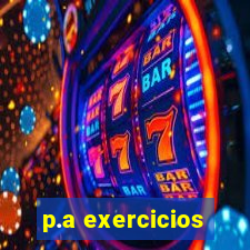 p.a exercicios